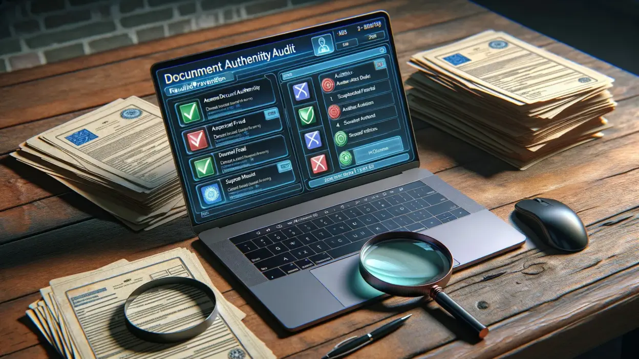 Photo Fraud Prevention through Document Authenticity Audit