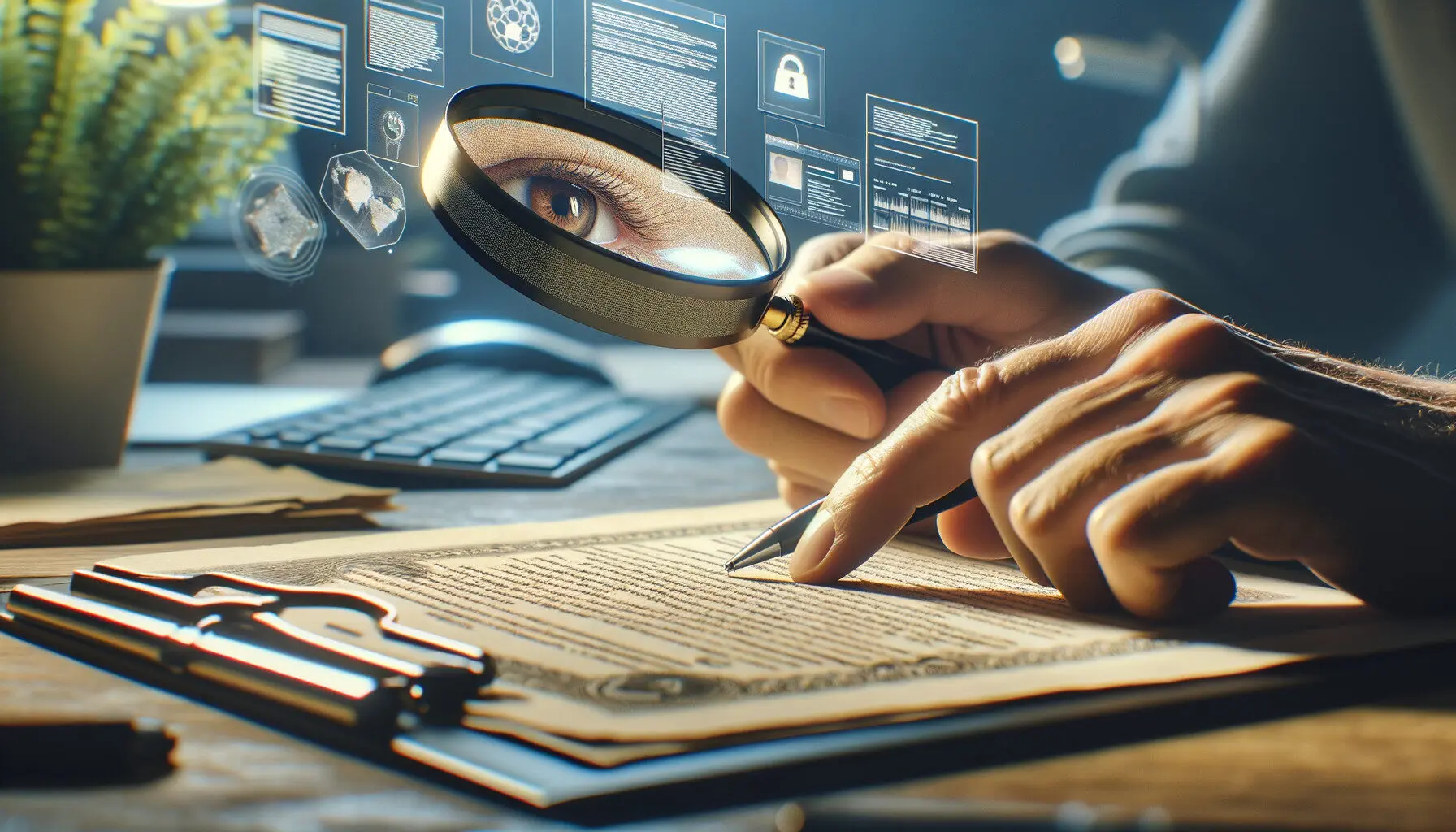 Photo Verifikasi Keaslian Dokumen